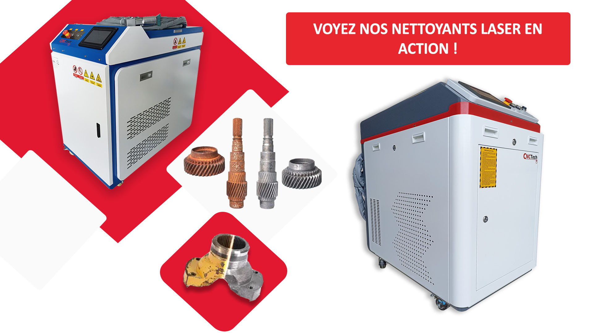 machines de nettoyage au laser