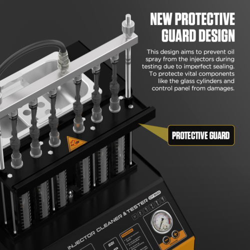 AUTOOL CT500 - Laveuse et testeur d'injecteurs industriels GDI/EFI/FSI