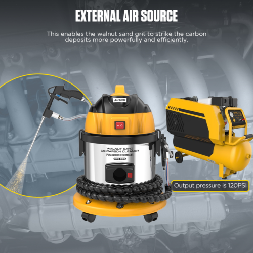 Nettoyant pour soupapes AUTOOL HTS558 en noyer 1200 W