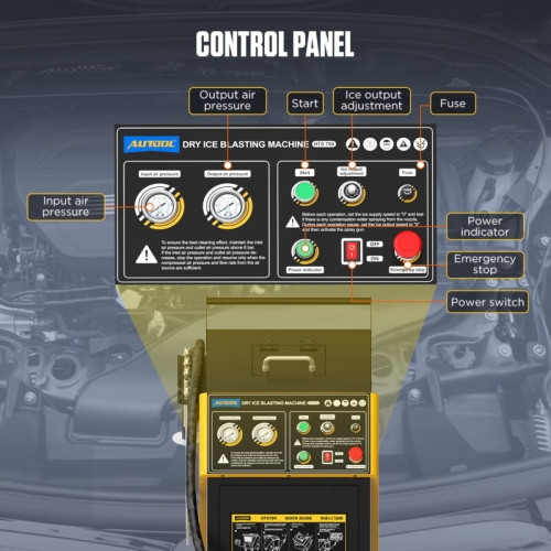 Machine de nettoyage cryogénique AUTOOL HTS709