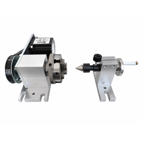 Accessoire de rotation - 4ème axe - dispositif rotatif pour fraiseuse CNC