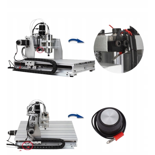 Fraiseuse CNC 6040 Z-DQ 4D + système de refroidissement par eau