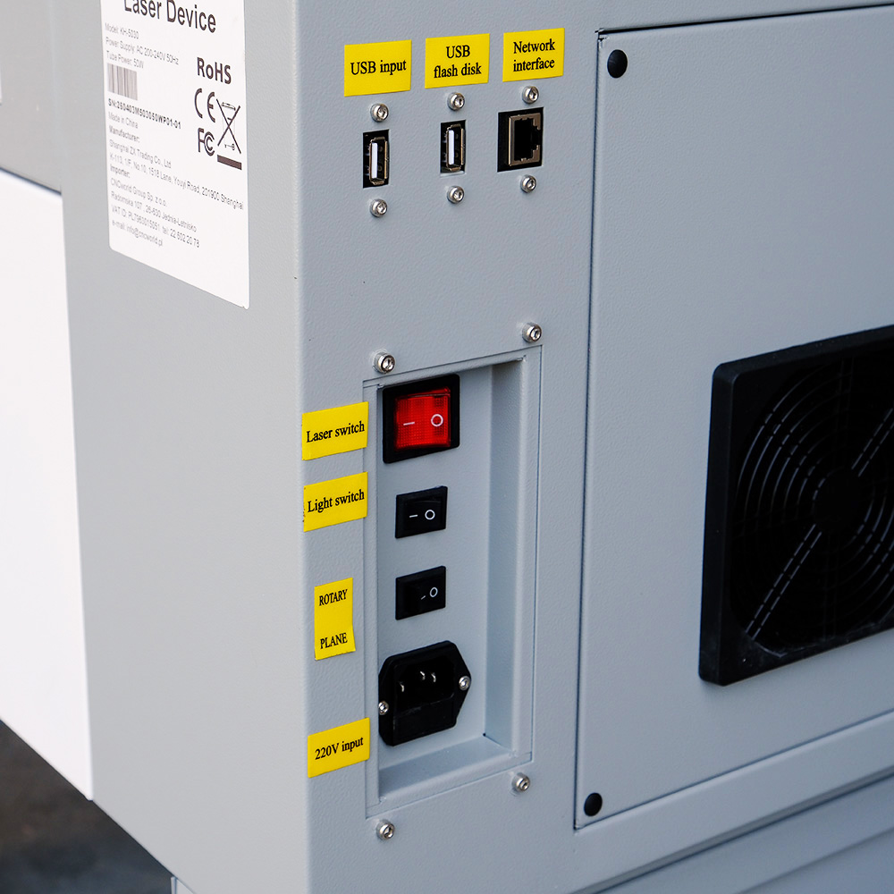 Exemple d'utilisation d'un traceur laser CO2