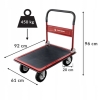 Chariot de transport et de stockage max 450kg