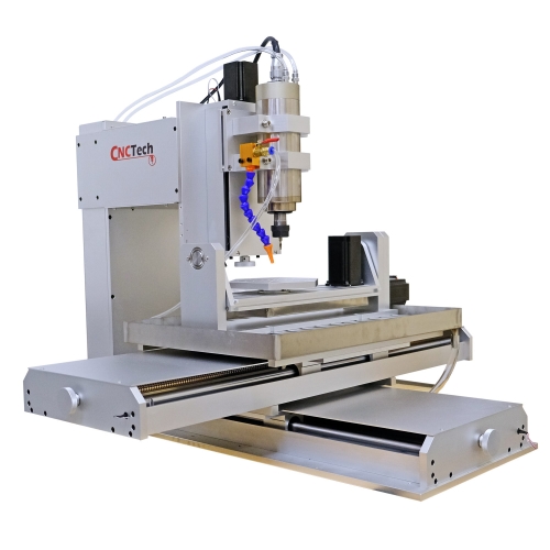 Fraiseuse CNC CNCTech 6040 5D, 2,2 kW – 5 axes, USB + accessoires