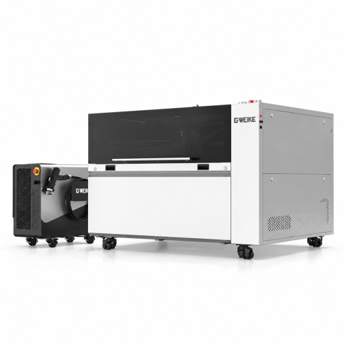 GWEIKE M3 PRO — machine complète et source FIBER sur fond blanc
