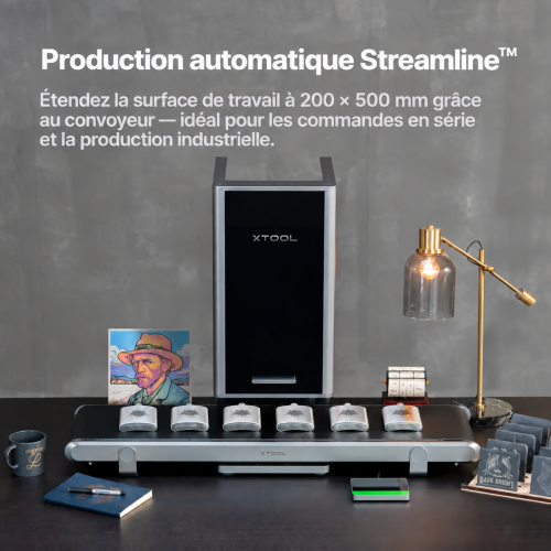 xTool F2 Ultra — graveuse à double laser MOPA 60 W + diode 40 W xTool F2 Ultra — graveuse à double laser MOPA 60 W + diode 40 W