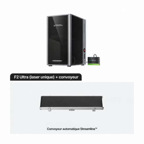 xTool F2 Ultra — graveuse à double laser MOPA 60 W + diode 40 W xTool F2 Ultra — graveuse à double laser MOPA 60 W + diode 40 W
