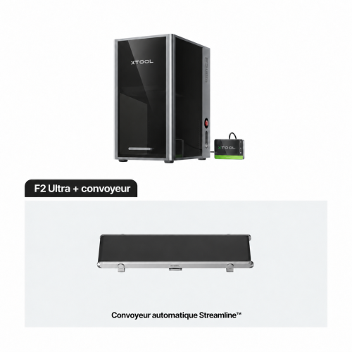 xTool F2 Ultra — graveuse à double laser MOPA 60 W + diode 40 W xTool F2 Ultra — graveuse à double laser MOPA 60 W + diode 40 W