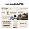 xTool série P + F — duo professionnel performant