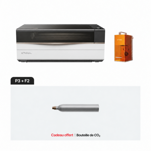 xTool série P + F — duo professionnel performant