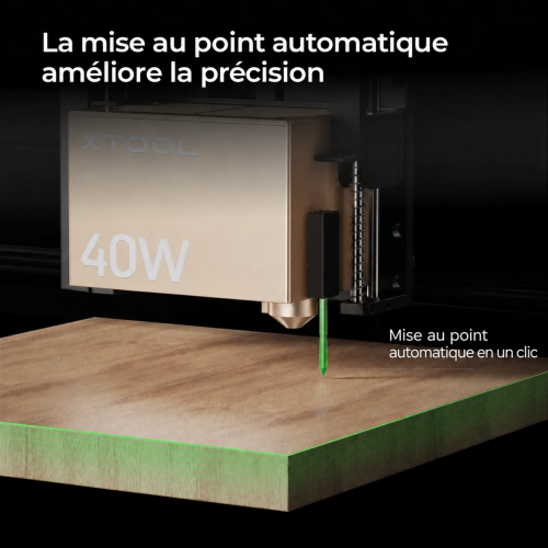 xTool S1 + module IR 1064 nm — découpeuse-graveuse laser à diode carénée
