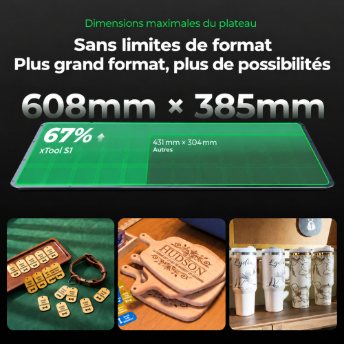 xTool S1 — découpeuse-graveuse laser à diode carénée