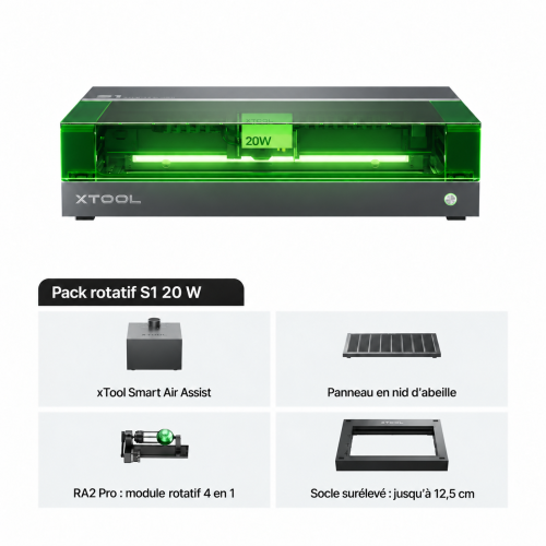 xTool S1 — découpeuse-graveuse laser à diode carénée